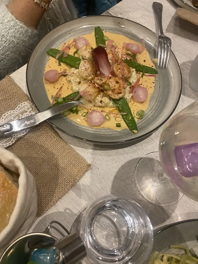 Risotto Coquille Saint Jacques